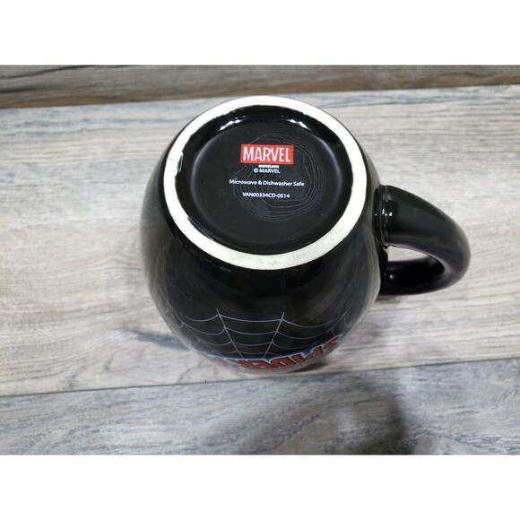 The Amazing Spiderman Marvel Comics Black Coffee Cup Mug - Picture 7 of 8